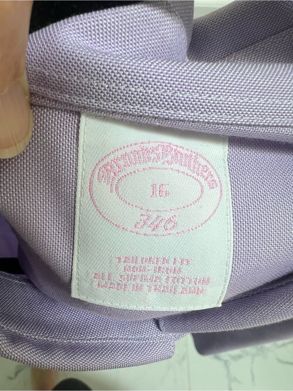 EUC Light purple Brooks brother women’s button-down - Picture 3 of 4
